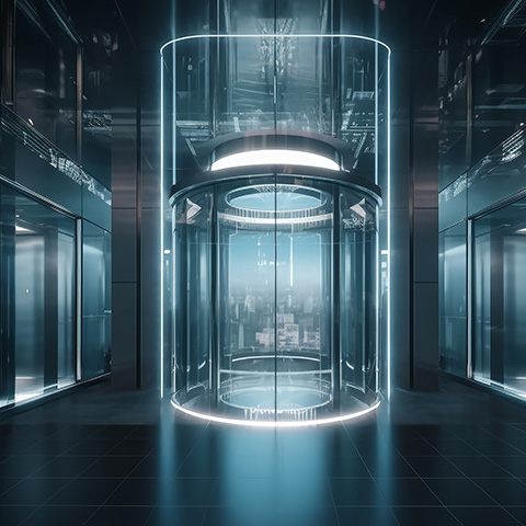Panoramic elevator